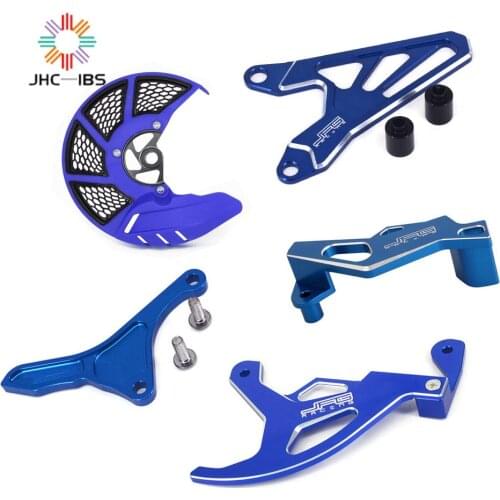 Motorcycle Rear Caliper Engine Protection Brake Sprocket Cover Guard Brake Guard For YAMAHA YZ250F 2014-2017 YZ450F 2014-2017