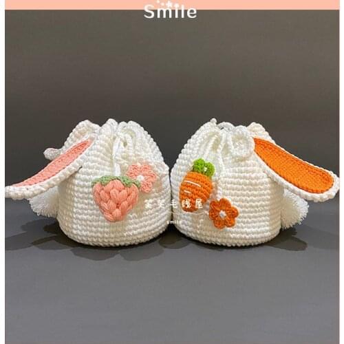Women Crossbody Bags Woven Bag Rabbit Bag Bag Bolsa Feminina