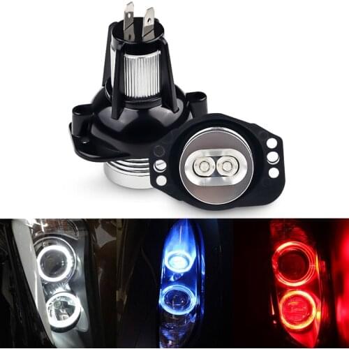 2pcs 6W Car Angel Eyes Lights bulb For BMW E90 E91 Canbus White 12V Angel Eyes light Headlight For BMW 3 Series 325i 328i 335i