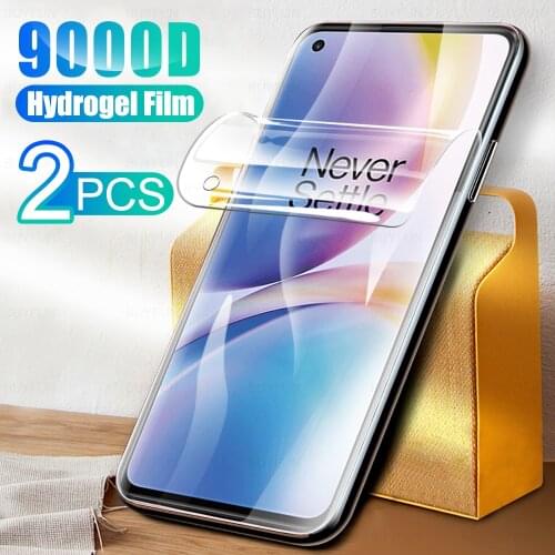2PCS Clear Hydrogel Film For OnePlus Nord2 5G 6.44" Protective Film For One Plus Nord 2 5G 1+ nord2 Screen Protector Not Glass