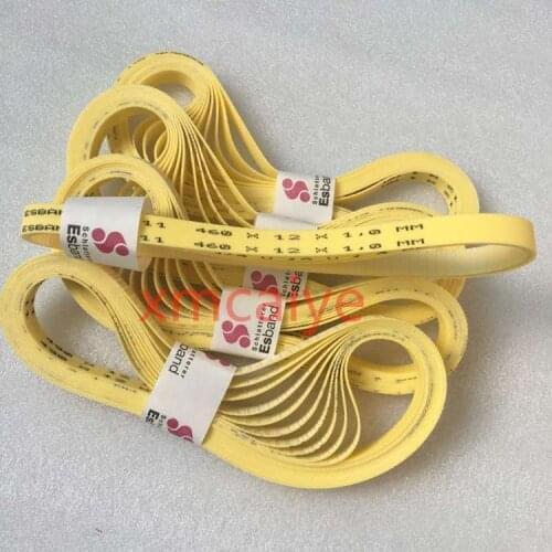 2 pieces Powder spraying belt for GTO52 GTO46 R600 SM74 belt 00.780.0475 size: 460X12X1.0mm flat belt