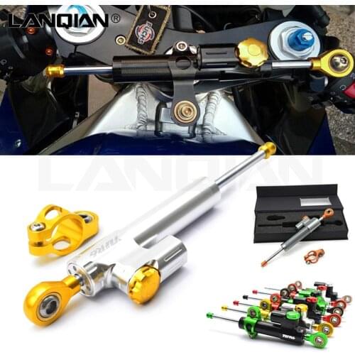 Motorcycle Accessories Damper Steering Stabilize Reversed Safety Control For YAMAHA YZF R6 yzf r6 Logo 2006-2014 2015 2016