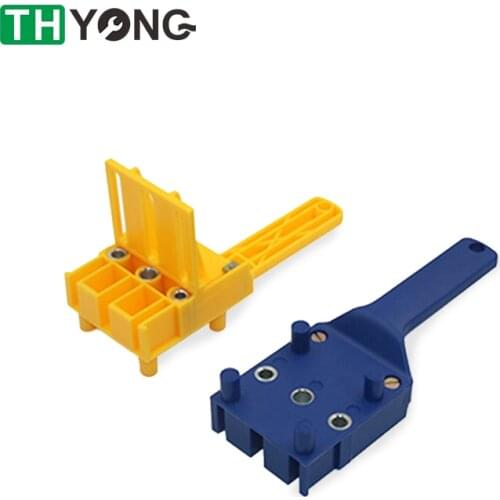 Quick Wood Pocket Doweling Jig 6/8/10mm Drill Bit Handheld Wood Drilling Dowel Hole Saw Guide Hole Locator DIY Carpentry Tools