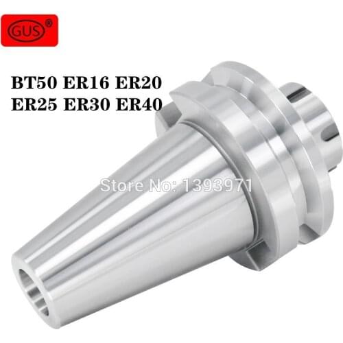 High-precision BT50 ER16 ER20 ER25 ER30 ER40 CNC tool holder, used for computer-controlled machine tool spindle tool holder, pre
