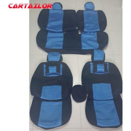CARTAILOR car seat cover set for hyundai veloster seat covers & supports interior accessories car styling mesh seats protector
