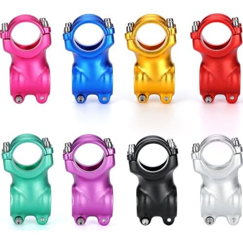 Short HandleBar Stem 31.8x45mm Aluminium Stem MTB Mountain Bike Stem Potence Velo Bolts Colors for 28.6mm Bicycle Fork Power