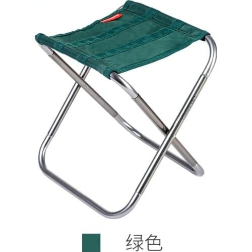 Lightweight Outdoor Compact Portable Aluminium Alloy Folding Fishing Stool Collapsible Camping Seats Hiking Stool