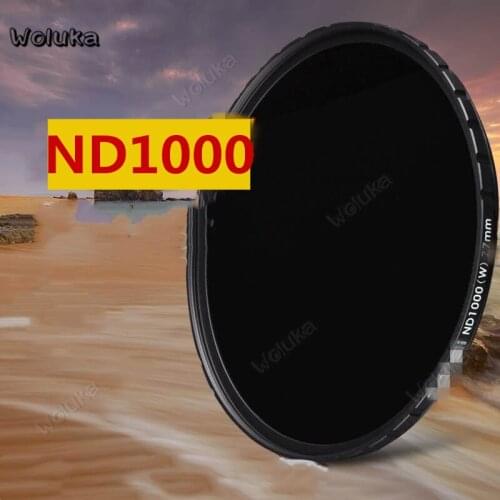 Photo Studio Camera Filter Set ND1000 ND64 ND8 Lens Filters Dslr Camera Accessories Silver frame 52MM Optical glass CD50 T10