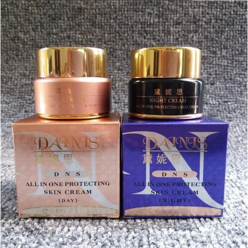 DNS Whitening Cream Set `Remove freckle`Anti Dark Acne Skin Fade Out Cream(day cream+night cream)