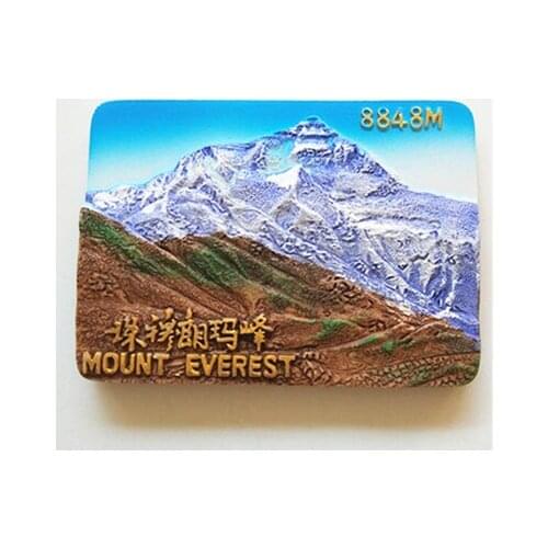 Mount Everest tourist refrigerator stickers