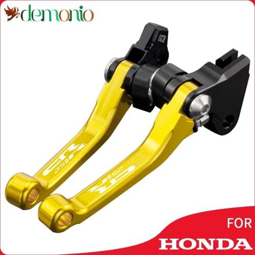Fit For HONDA CR250R 2004-2007 Motorcycle Motocross Pit Dirt Bike Pivot Brake Clutch Levers for honda CR 250 R CR-250R 2006 2005