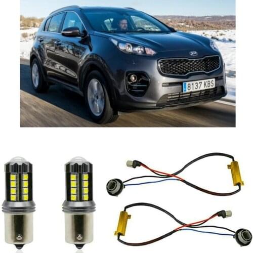 Fog lamps for Kia SPORTAGE QL QLE 2015.12 - Stop lamp Reverse Back up bulb Front Rear Turn Signal error free 2pc