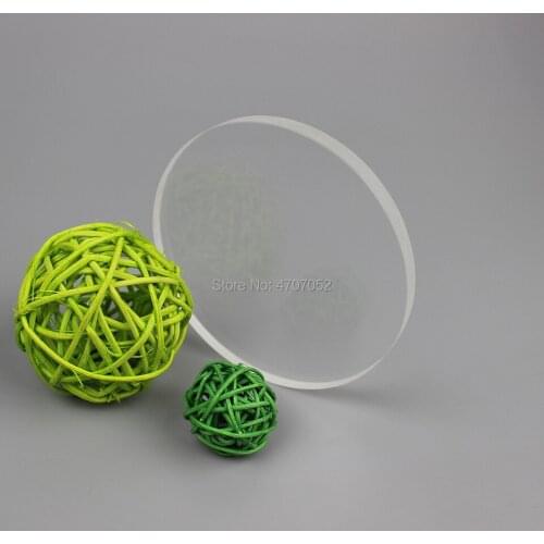 Clear High Purity Sheet Diameter 30mm*2mm Quartz Glass Round Plate