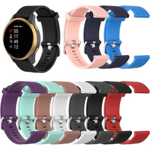 20mm Strap Watch Band for Garmin Venu Sports Wrist Strap Bracelet Belt Wristbands WristStrap Smart Watch Replacement Accessories