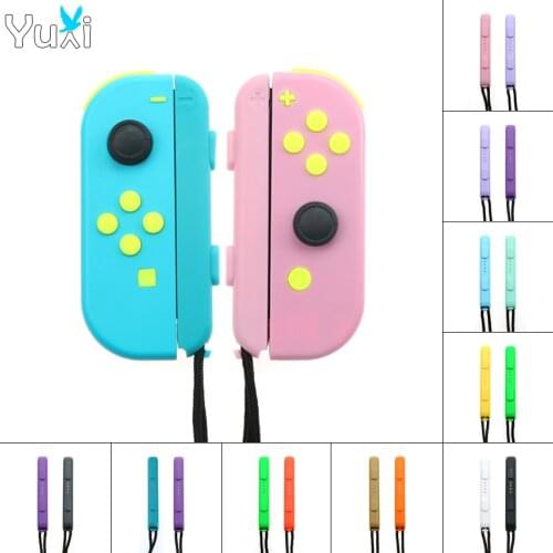 YuXi 2pcs Wrist Strap Band Hand Rope Lanyard Laptop Video Games Accessories For Nintend Switch NS Joy-Con Controller