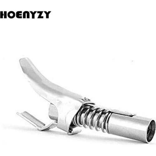 1/8" NPT Heavy-Duty Quick Release Lock Pliers High Pressure Grease Gun Coupler onto Zerk Fittings Double Handle