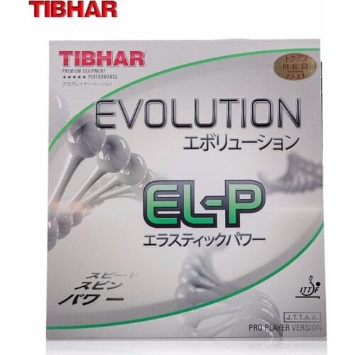 TIBHAR EVOLUTION ELP EL-P Non-tacky Cake sponge Germany Table Tennis Rubber Pips-in Ping Pong Sponge TENERGY Style