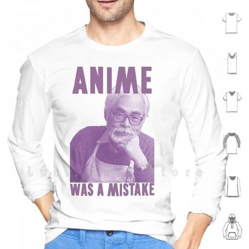 Anime Was A Mistake hoodies long sleeve Miyazaki Anime Howls Moving Castle Spirited Away Japan Kawaii Weeaboo Kikis