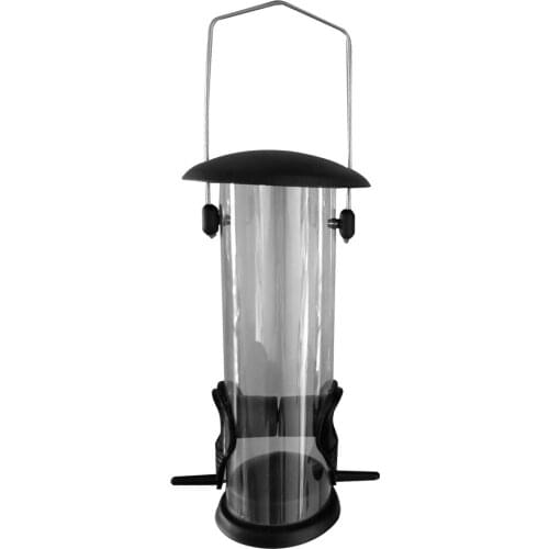 Bird Feeder Outdoor Feeding Food Dispenser Portable Wild Bird Plastic Supplies Products Park Garden Tree Container Bird Supplies