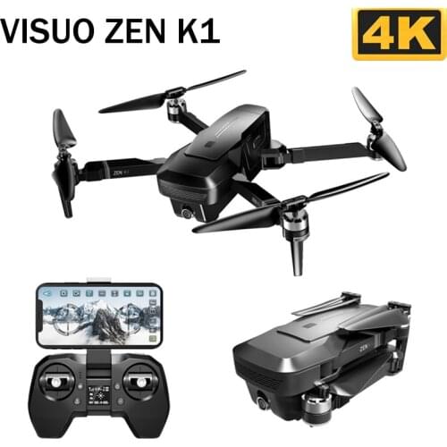 Visuo Zen K1 Gps Rc Drone With 50 Times Zoom 4k Wide-angle Hd Dual Camera 5g Wifi Fpv Brushless Motor Flight 28mins Dron Vs F11