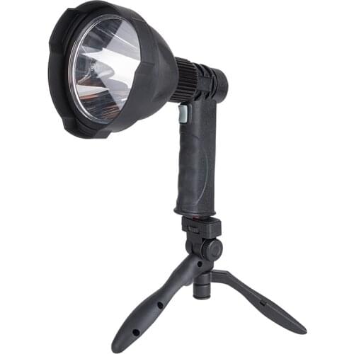 Bright Light LED Flashlight Rechargeable Flashlight USB Handheld Working Lamp With Rack Multi-angle Miners Work Light