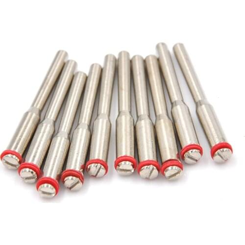 5pcs/10pcs 3.175mm Miniature Clamping Connecting Lever Polishing Wheel Mandrel Cutting Wheel Holder for Rotary Tool