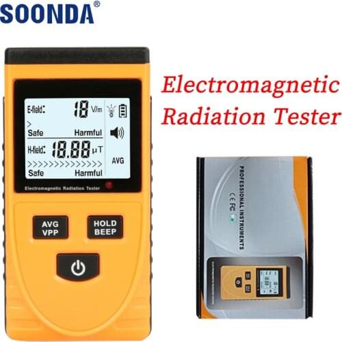 Electromagnetic Field Radiation Detector Tester Emf Meter Counter Emission Dosimeter Computer Electric Field Magnetic Field Dosi