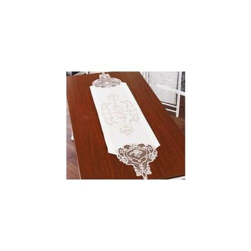 DowryWorld - Pure Runner (Ecru and Powder Pink)