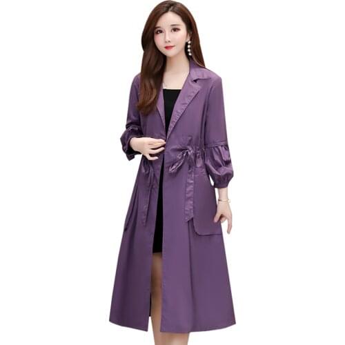 MLNRFZ Women's Long Raincoats