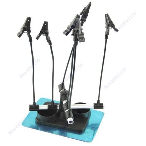 Model Hobby Parts Holder Airbrush Paint Spray Gun Booth Hold High Quality