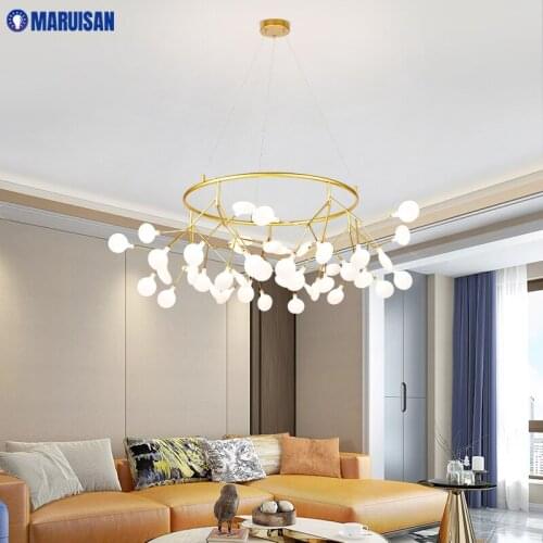 New Modern Creative Pendant Light For Foyer Master Bedroom Hotel Hall Bar Shop Kitchen Indoor Warm Home Lamp Decoration Fixtures