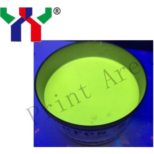 Offset Printing UV Invisible Ink (Nature Dry) Orange and Grass green color each 0.5kg ship to Russia by EMA express