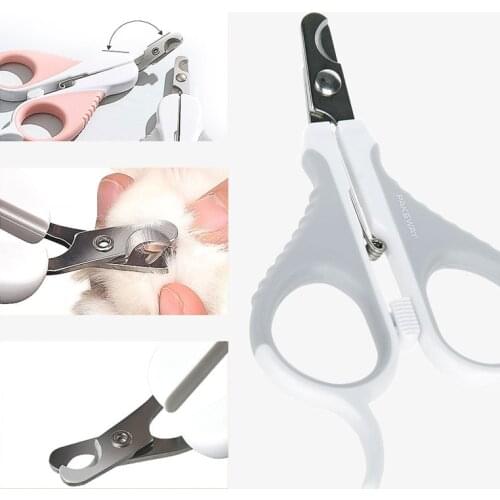 HOOPET Professional Pet Cat Dog Nail Clipper Cutter Stainless Steel Grooming Scissors Clippers Claw Nail Scissors