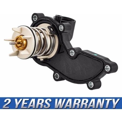 Engine Cooling Thermostat Housing Assembly For Audi A6 A7 A8 Quattro Q5 Q7 S4 S5 SQ5 VW Touareg OE# 06E121111AL 06E121111AD
