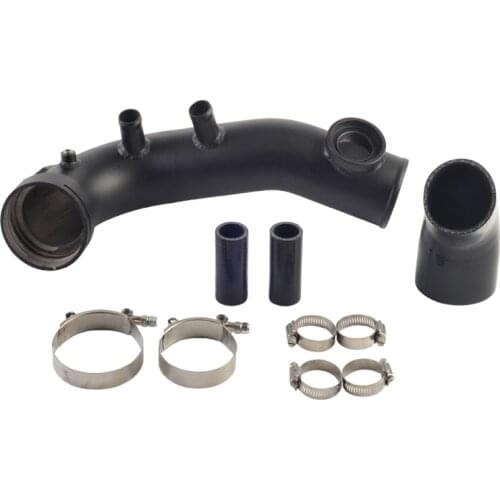 Air intake turbo hose Aluminum Replacement Charge pipe with BOV flange For SSQV BOV BMW N54 ITCP-03