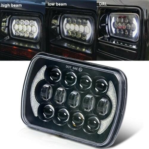 105W Bright Car LED Headlight RV Camper Truck Trailer Waterproof Exterior LED Headlamp Light Car Accessories