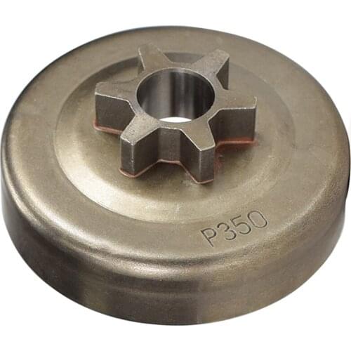 3/8 Inch 6T Pitch Clutch Drum Sprocket for Partner 350 351 352 370 371 390 420 Chainsaw