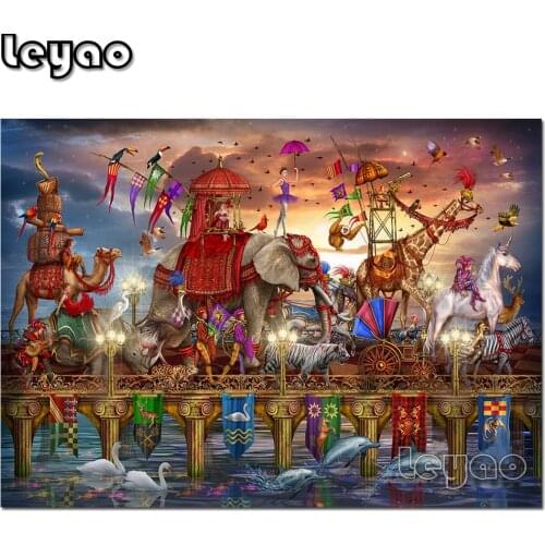 Full Square round Diamond Painting acrobatics Picture Of Rhinestones Diamond Embroidery Sale one way traffic 5D DIY Home Decor