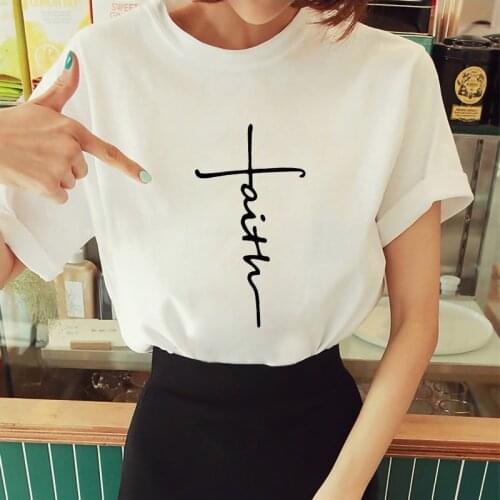 White Wild Tshirt O-neck Short Sleeve Tshirt ladies Simple Tshirt Casual Tee shirt female 2021 Summer T-shirt Womens T-shirt