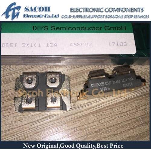 Free Shipping 1Pcs DSEI2X101-12A DSEI2X101-06A DSEI2X101-015A DSEP2X101-04A SOT-227B Fast Recovery Epitaxial Diode
