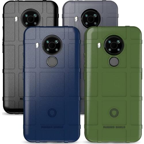 For Nokia 5.4 case Nokia 6.3 7.3 5.3 Smartphone accessories Rugged shield back cover Rubber protective for Nokia 3.4 8.3 fundas