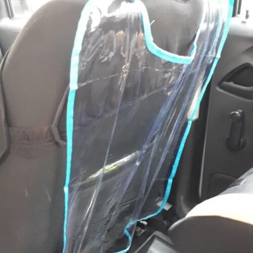 Car rear seat cover childrens kick pad transparent car mat PVC waterproof for Mitsubishi ASX/Outlander/Lancer Evolution/Pajero