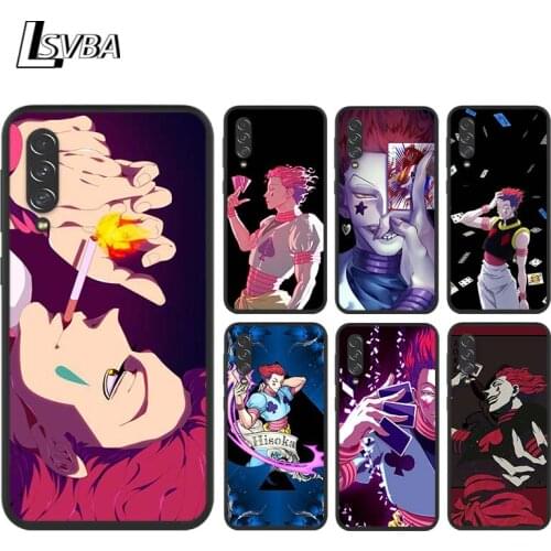 Hisoka Gon Freecss For Samsung Galaxy A90 A80 A70 S A60 A50S A30 S A40 S A2 A20E A20 S A10S A10 E Black Soft Phone Case