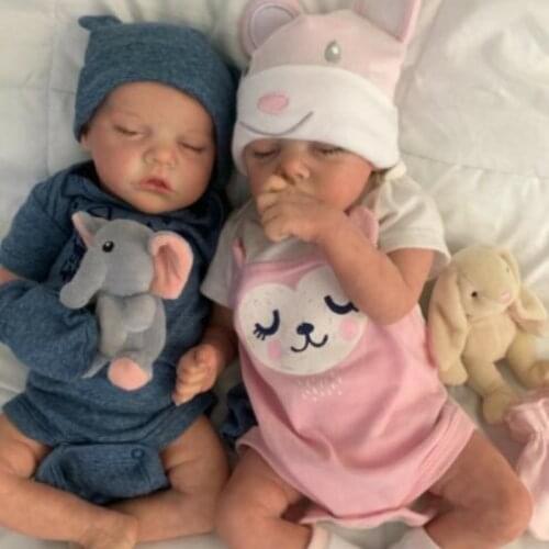 Reborn Doll Reborn Doll Twin Series Simulated Doll Baby new born baby items realistic baby dolls reborn babies reborn baby