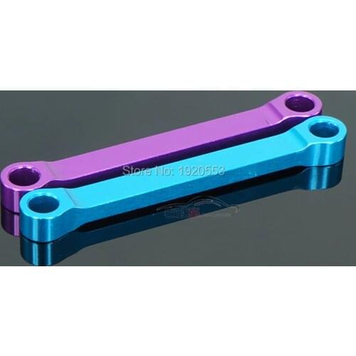 HSP 102040 122040 02074 Metal Aluminum Ackerman Plate Steering Linkage Parts For 1/10 94122 94123 94111 94188 94177 RC Car 56mm