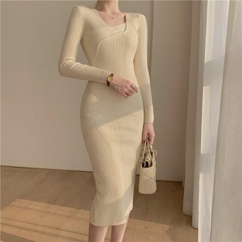 MILES Fashionable Knitted Dresses