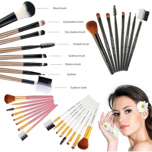 Professional makeup brush set eye shadow liquid foundation eyeliner eyelash lip gloss makeup brush cosmetic beauty tool kit
