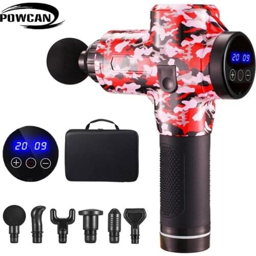 Professional Massage Gun 20 Speed for Fascia Muscle Massager Athletes deep tissue percussion for Gym Office Home