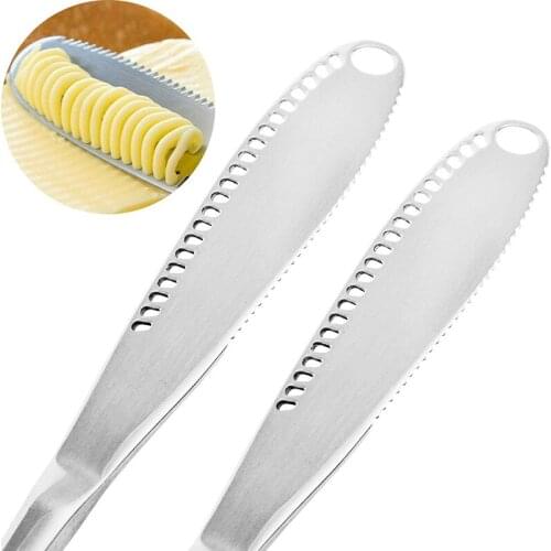 In Butter Professional Stainless 1 Steel 3 Butter Shaker Knife Knife Cutting Machine Curler Butter Knife With Serrated Edge