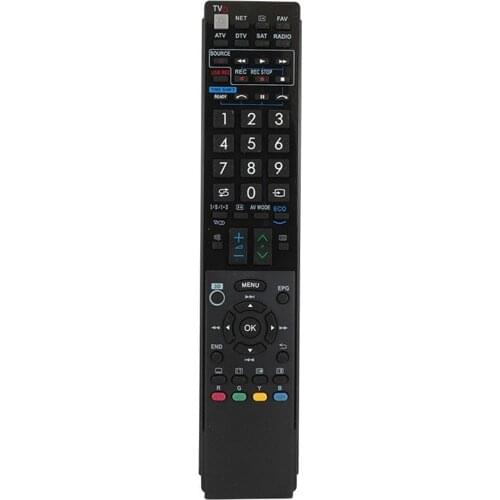 Television and Satellite Receiver Control Sharp RM L1026 Universal LCD LED TV Remote Contol AT-KK8009-756